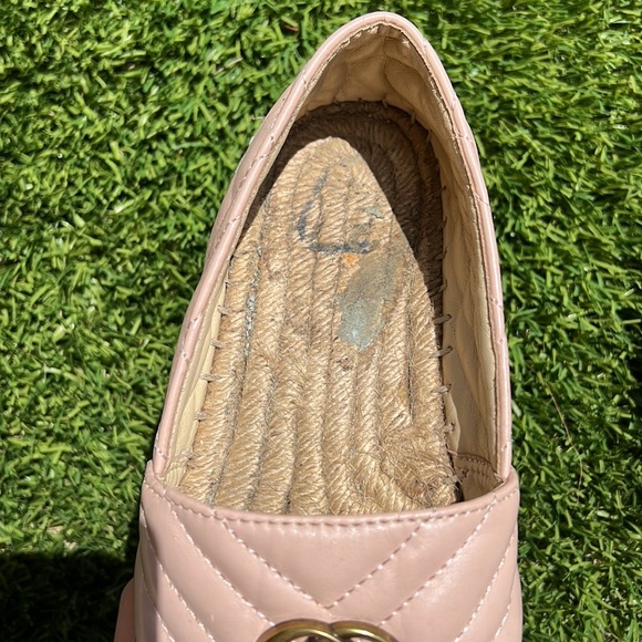 Gucci Marmot Double GG Porcelain Rose size 36.5 - Picture 14 of 17
